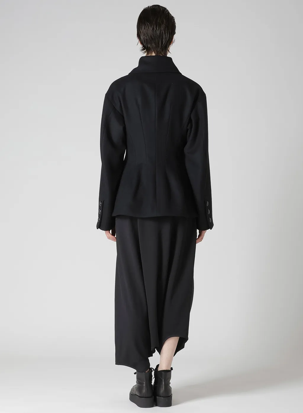 Melton Darts Pea Coat
