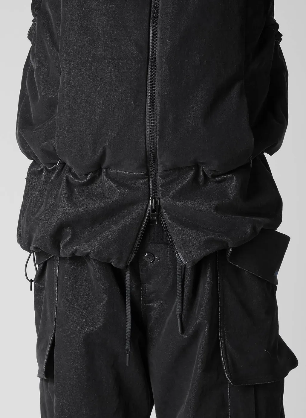 Stretched Velvet Padded Vest
