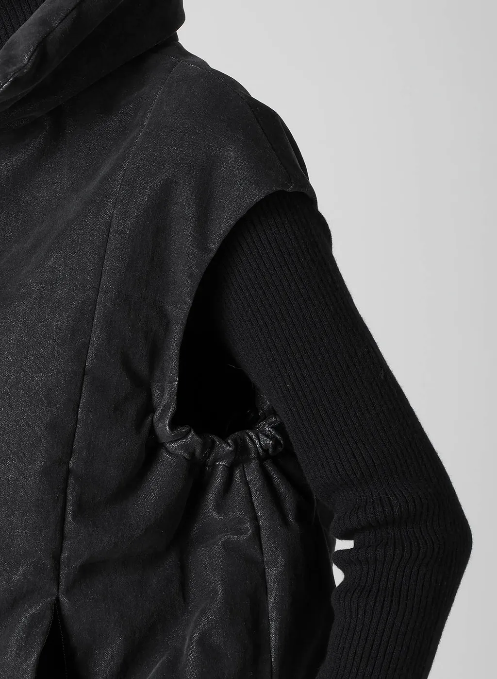 Stretched Velvet Padded Vest