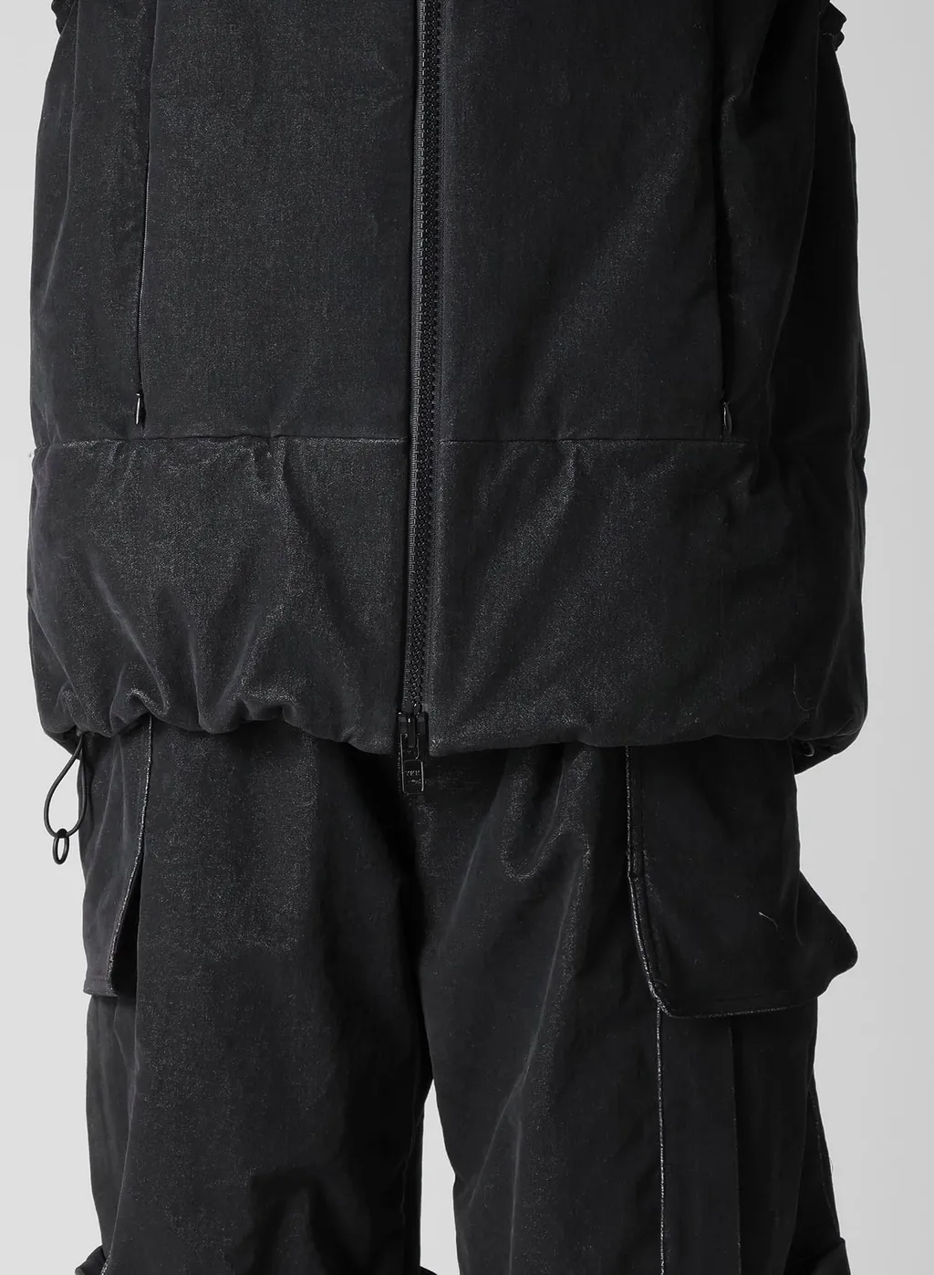 Stretched Velvet Padded Vest