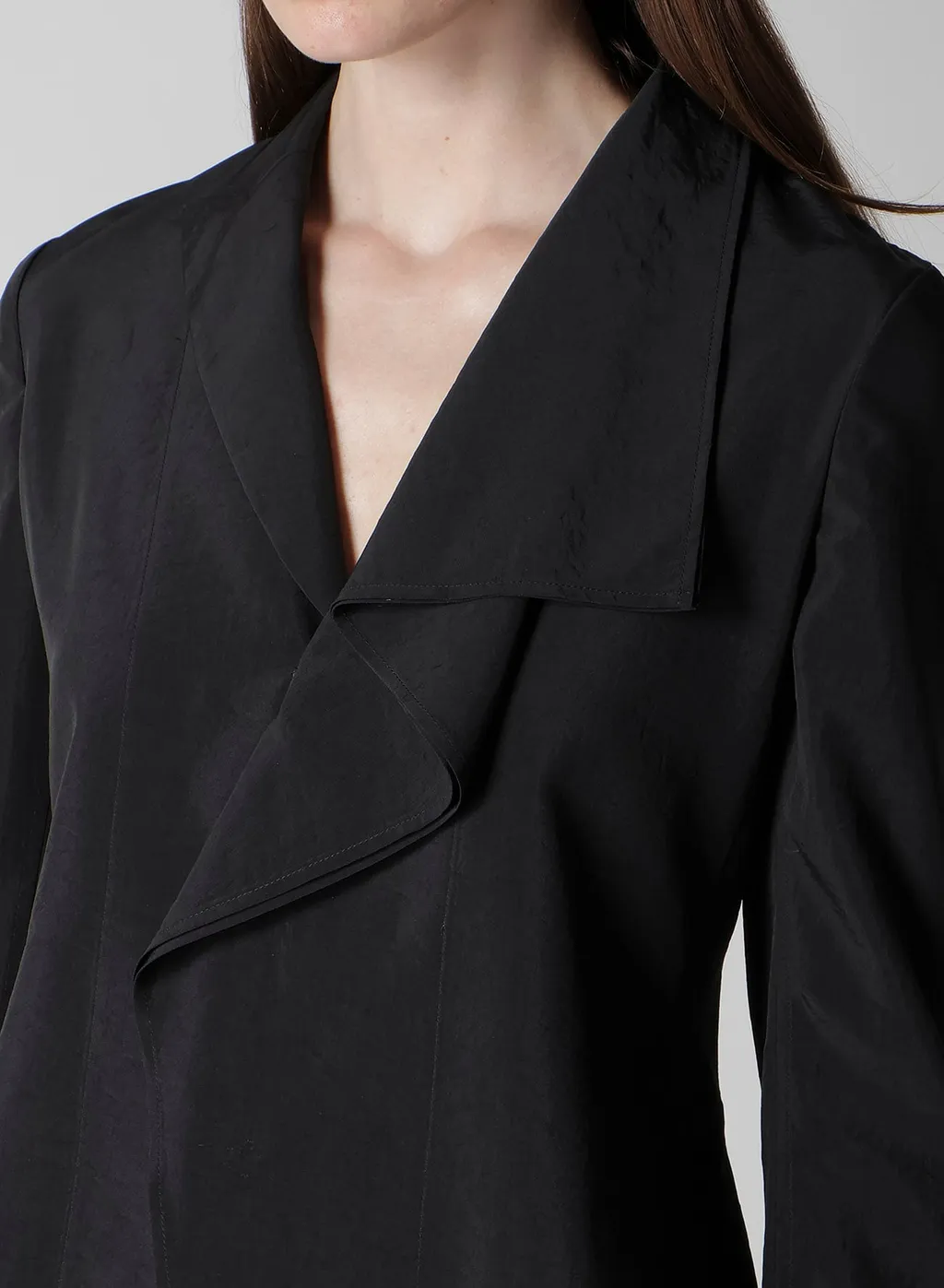 Ny/Si Taffeta Asm Rounded Hem Jacket