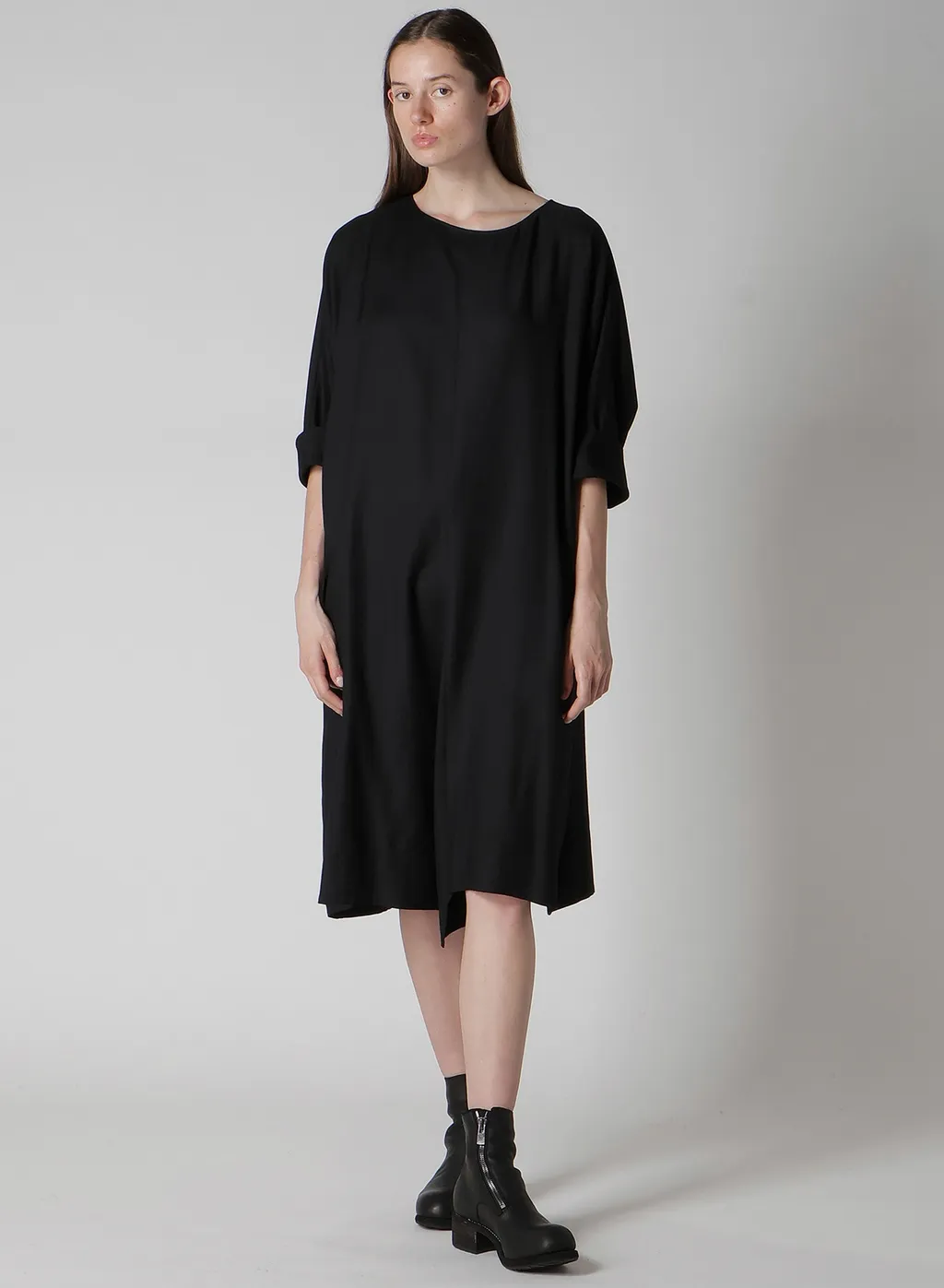Viscose Twill Big Silhouette Dress