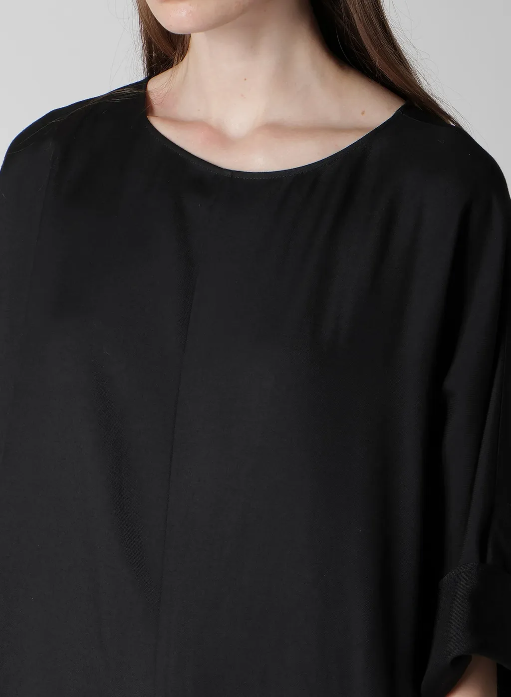 Viscose Twill Big Silhouette Dress