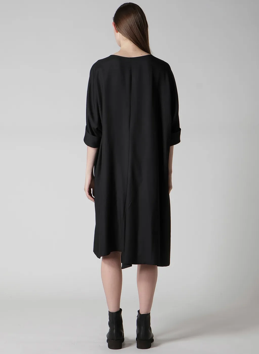 Viscose Twill Big Silhouette Dress