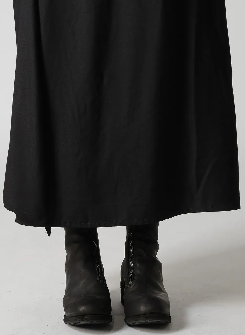 Viscose Twill R Draped Long Dress