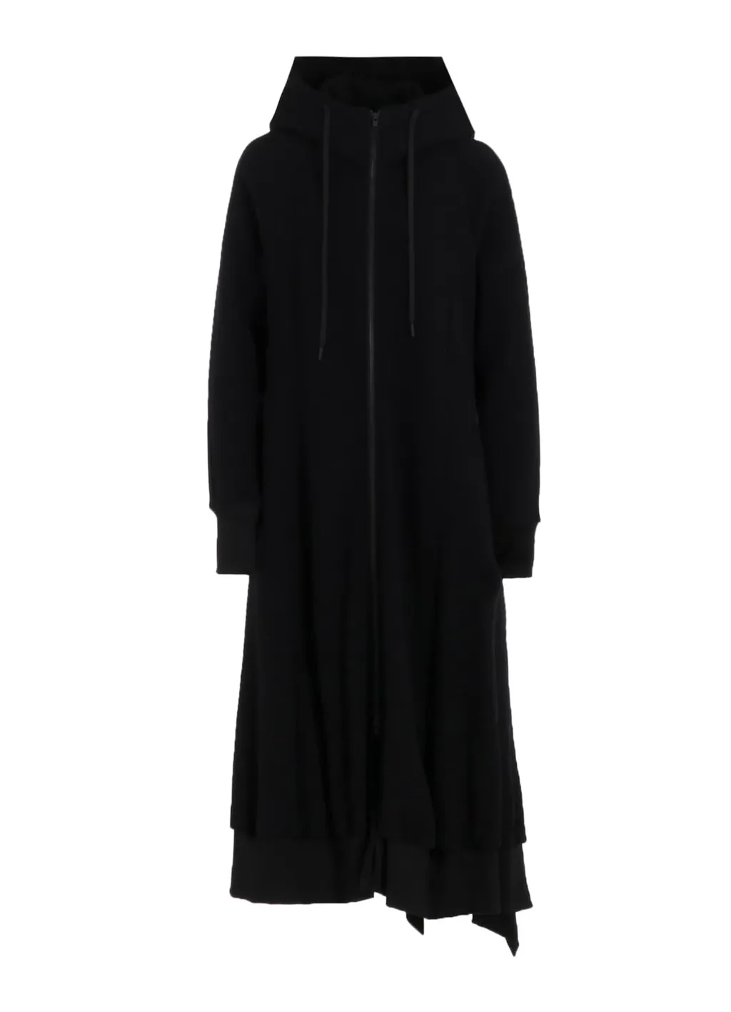 Liy/C Brushed French Terry Hooded Track Dress