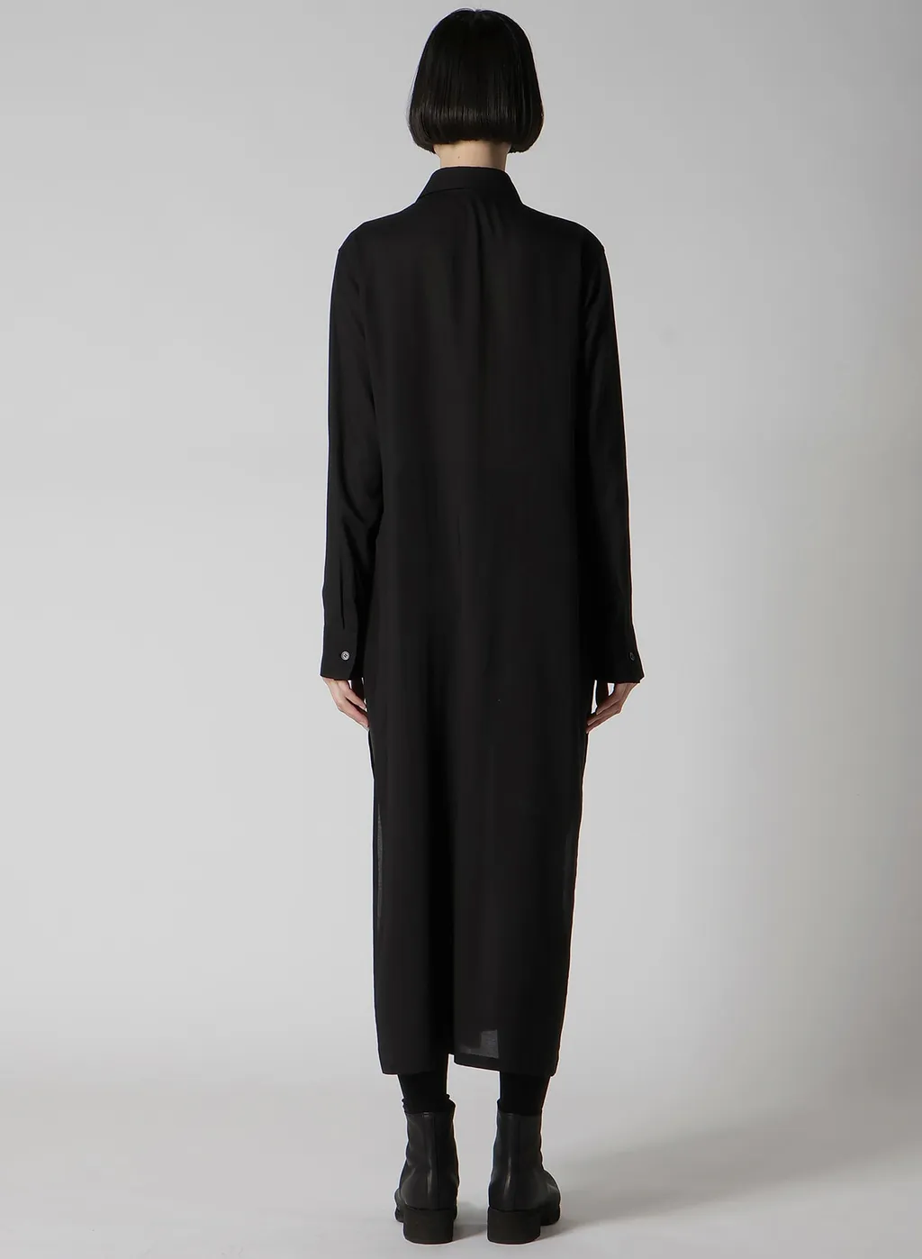 Cellulose Lawn Pintuck Shirt Dress