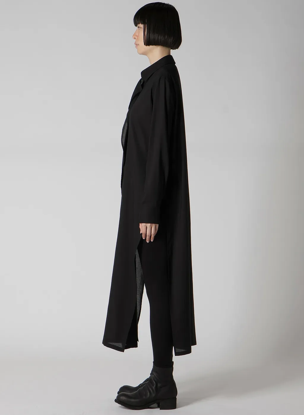Cellulose Lawn Pintuck Shirt Dress