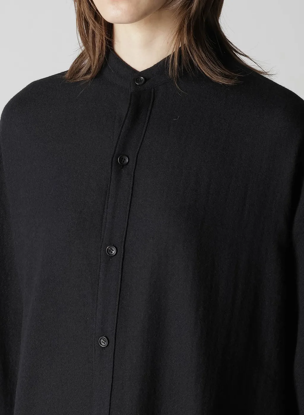 Soft Wool A Embroidery Box Pocket Dress