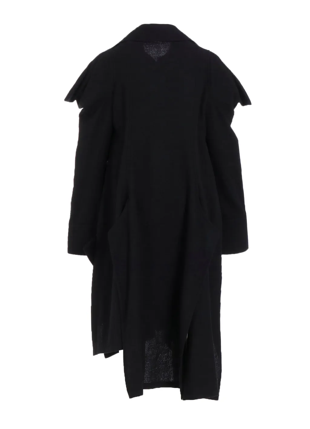 Wool Viyella Puffed Sleeves Shirt Dress