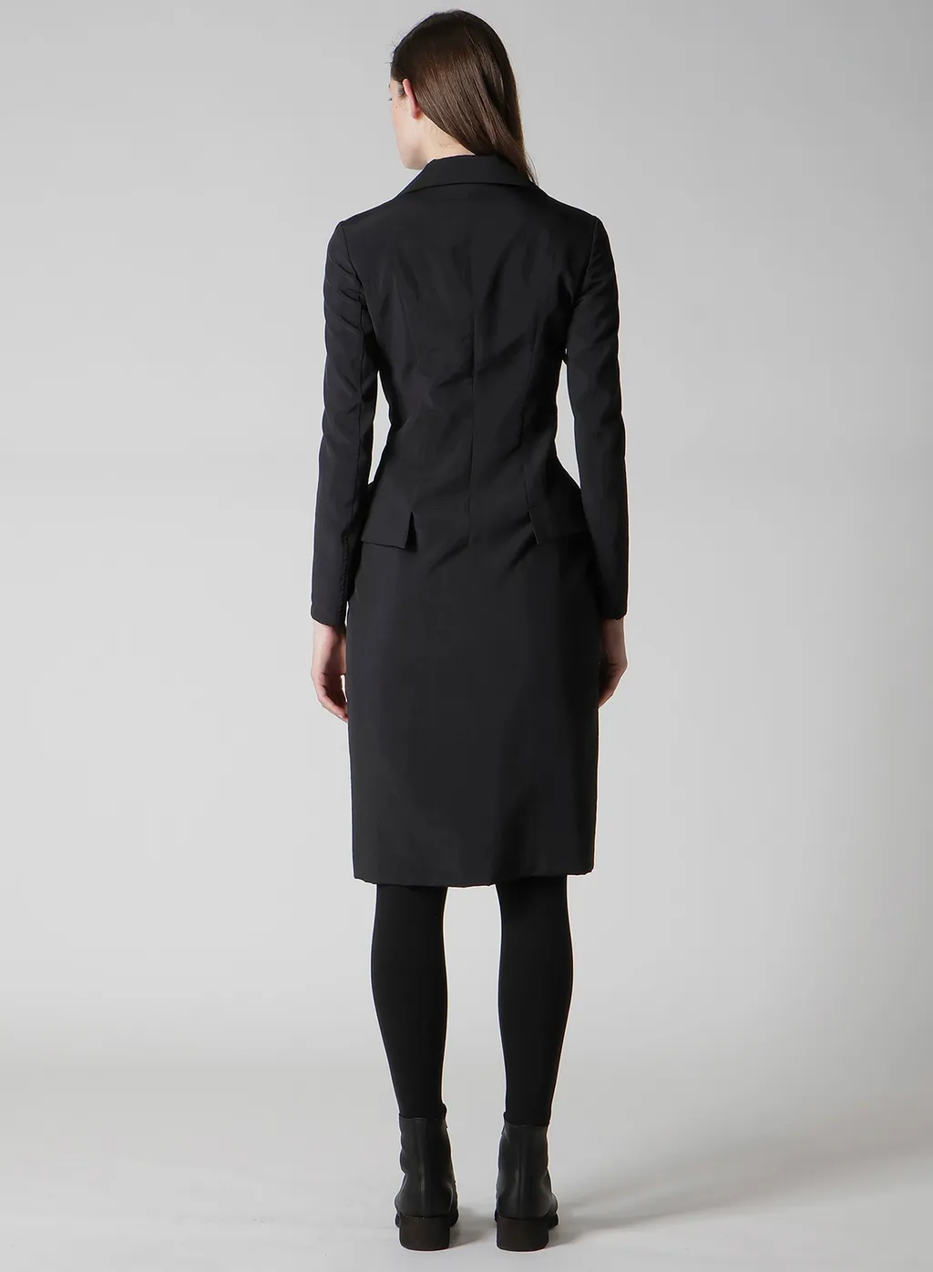 Ny/Si Taffeta Flap Detail Slim Dress