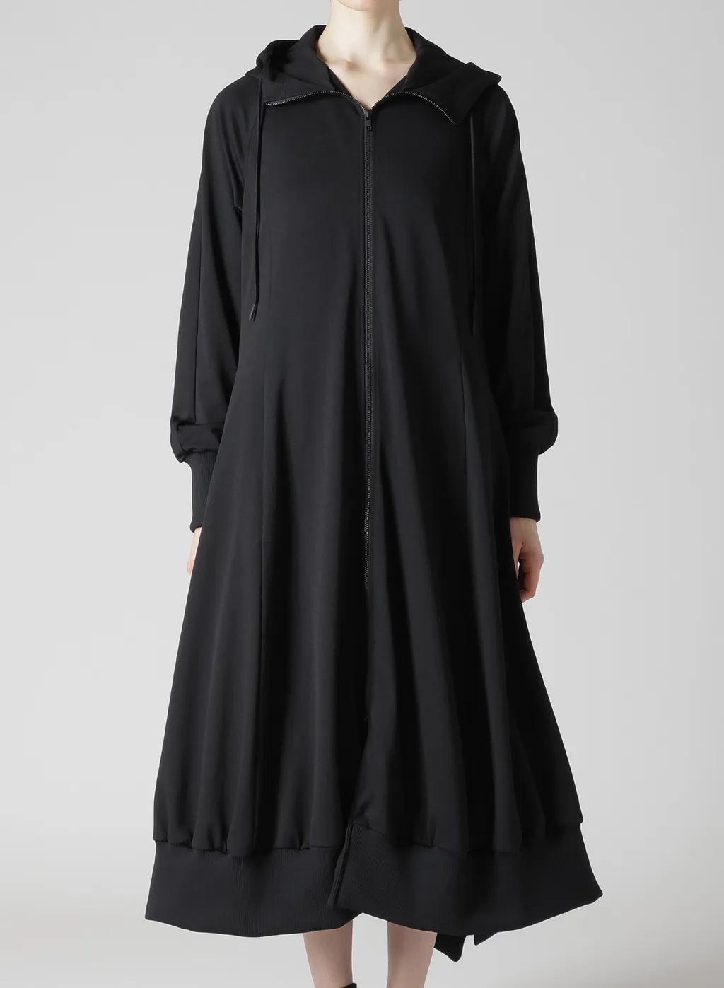 Pe Jersey Twill Hooded Track Dress
