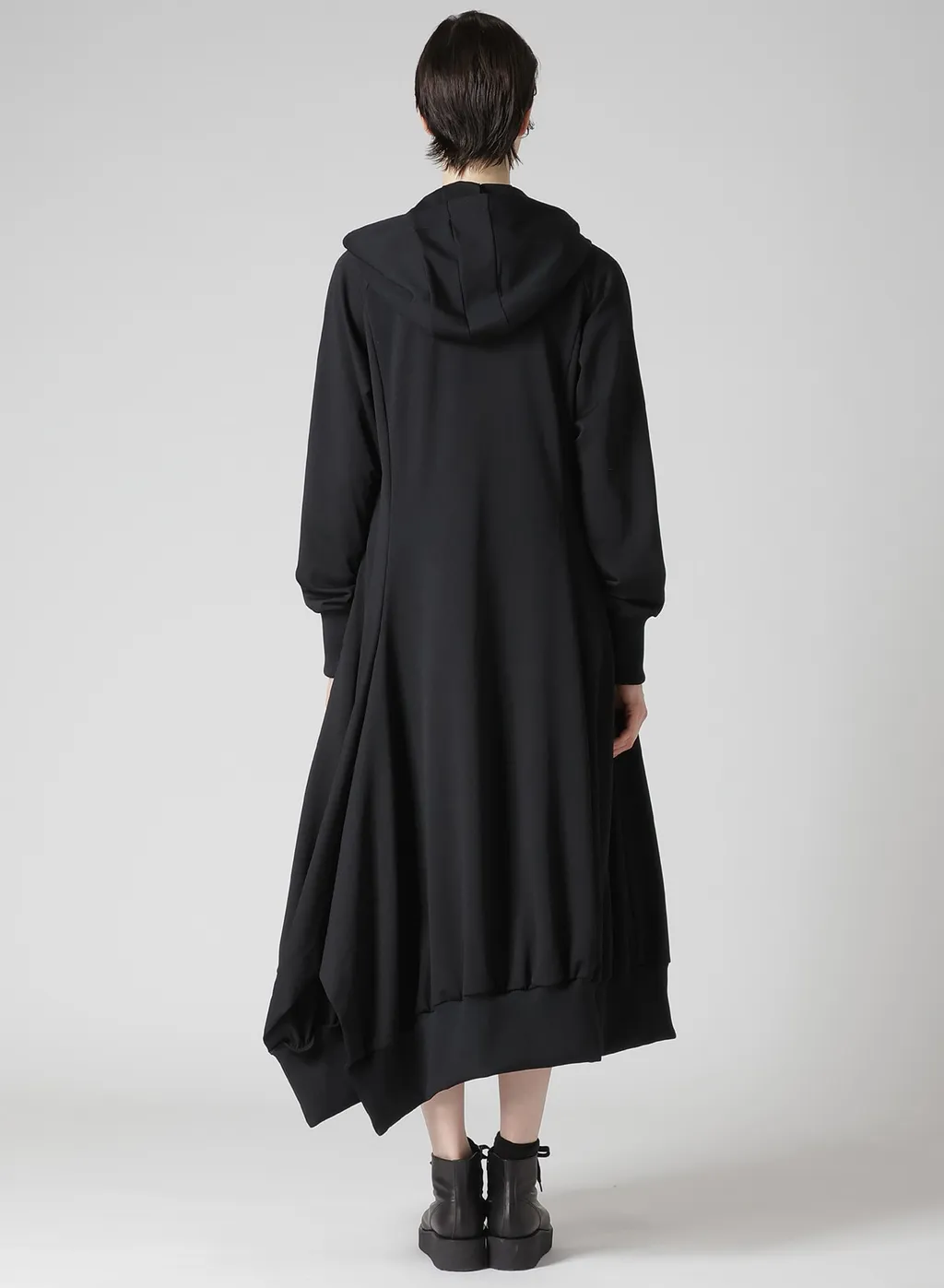 Pe Jersey Twill Hooded Track Dress