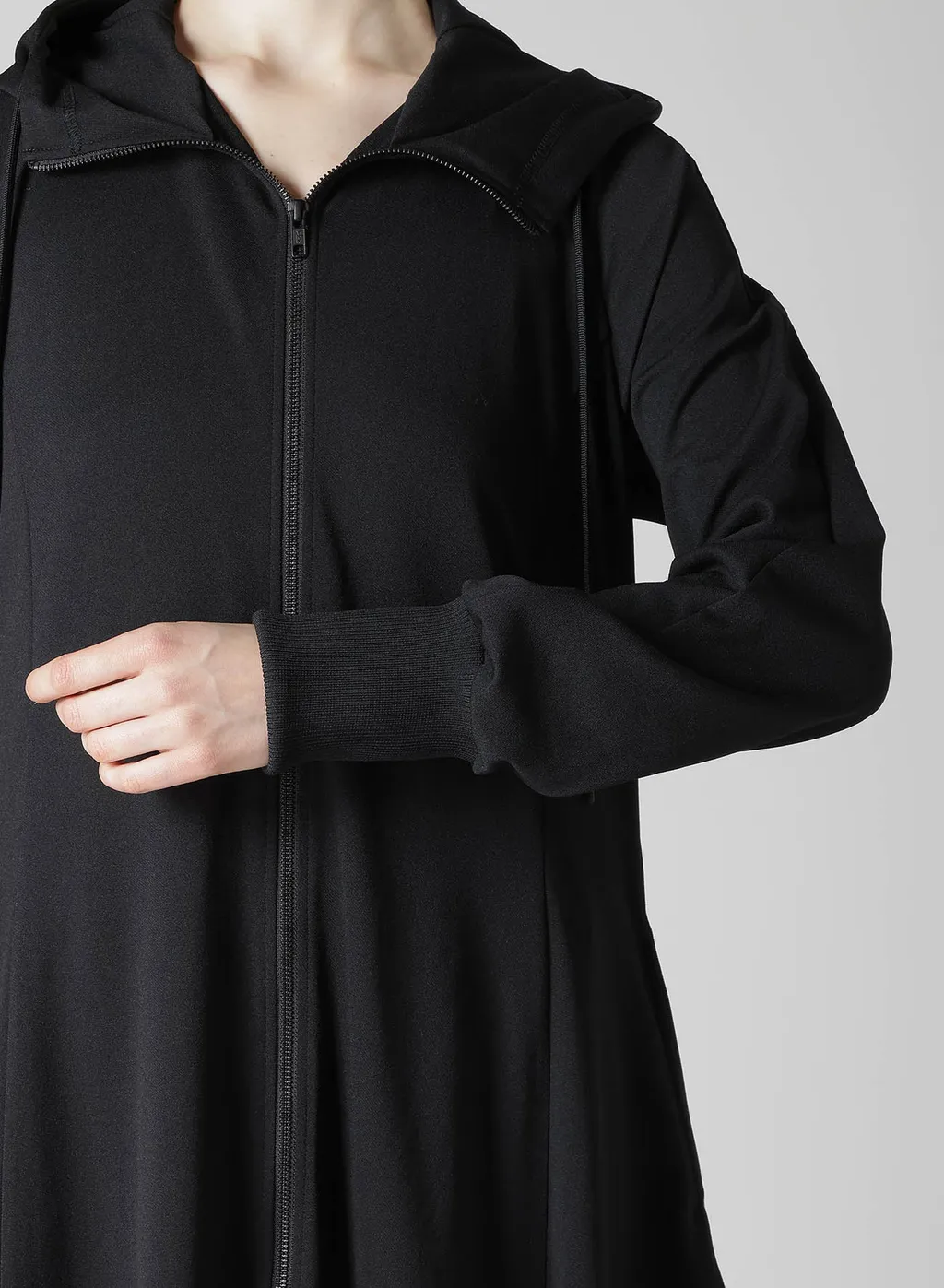 Pe Jersey Twill Hooded Track Dress
