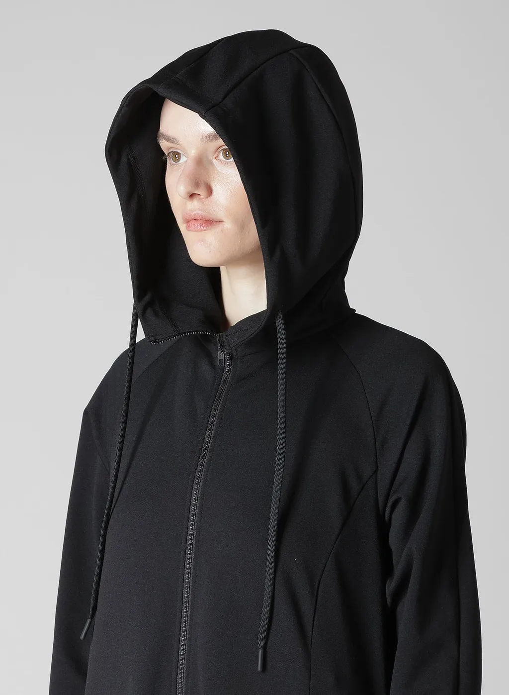 Pe Jersey Twill Hooded Track Dress