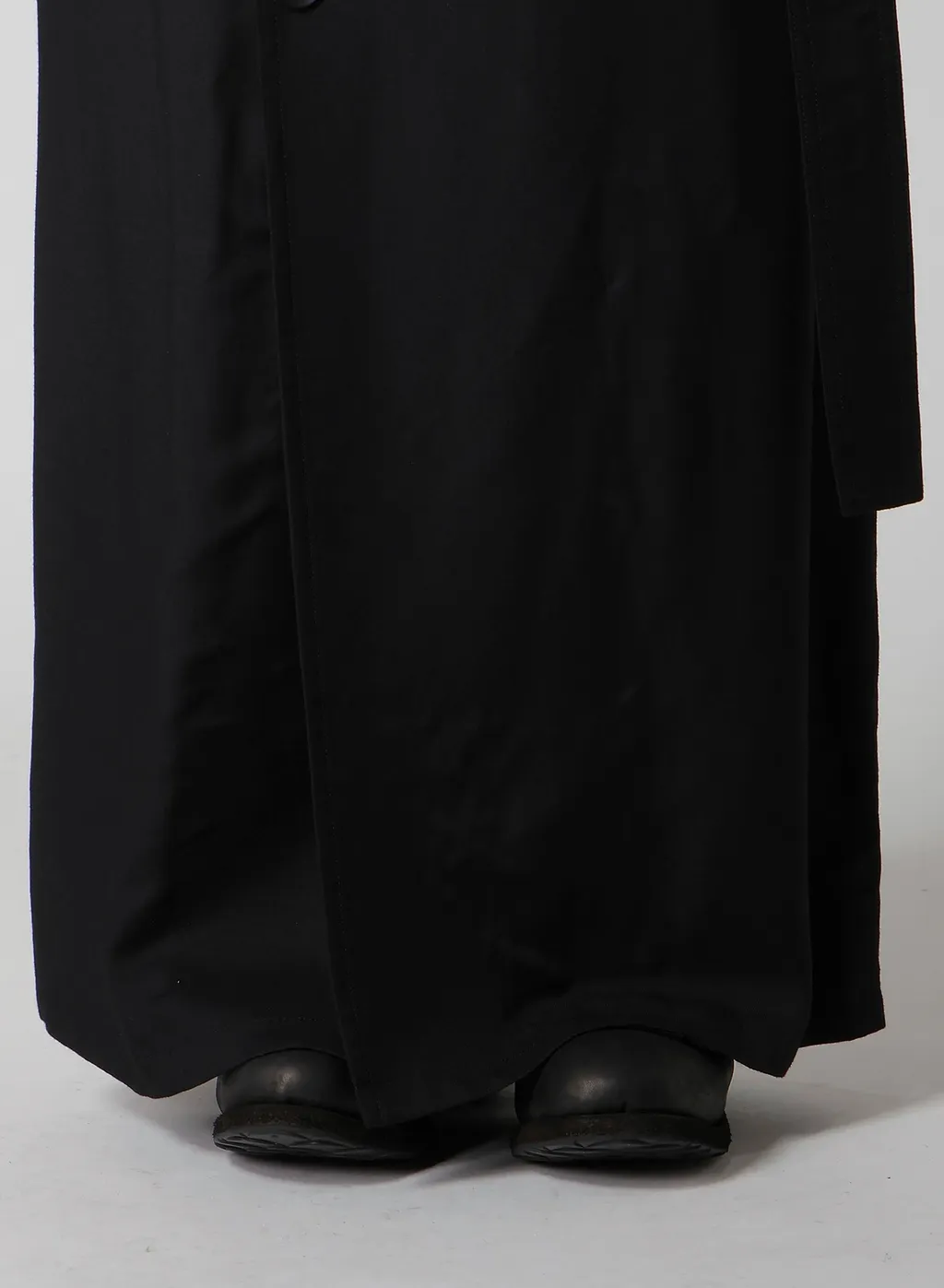 Viscose Twill High Waist Skirt