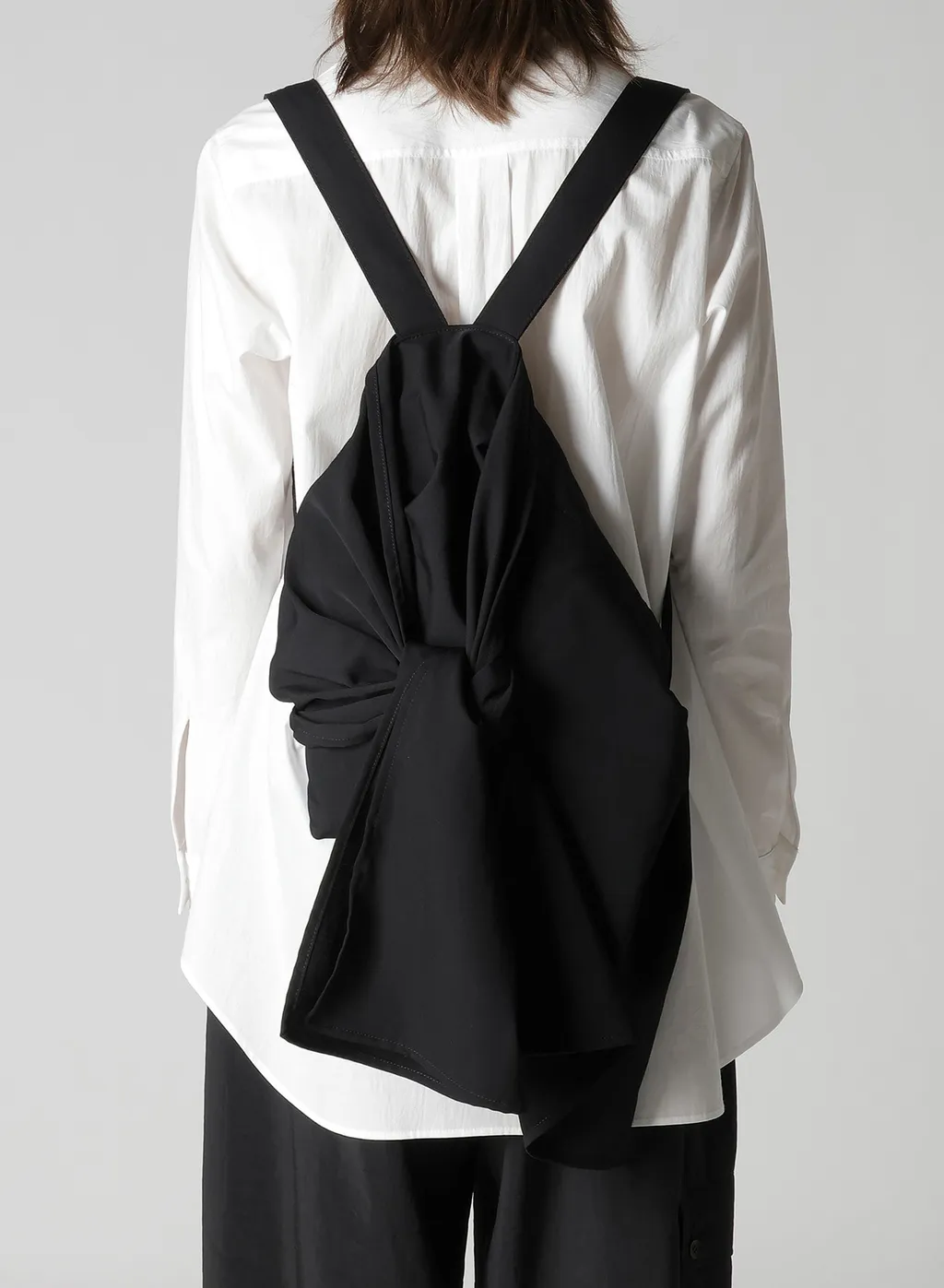 W/Gabardine Cross Draped Backpack
