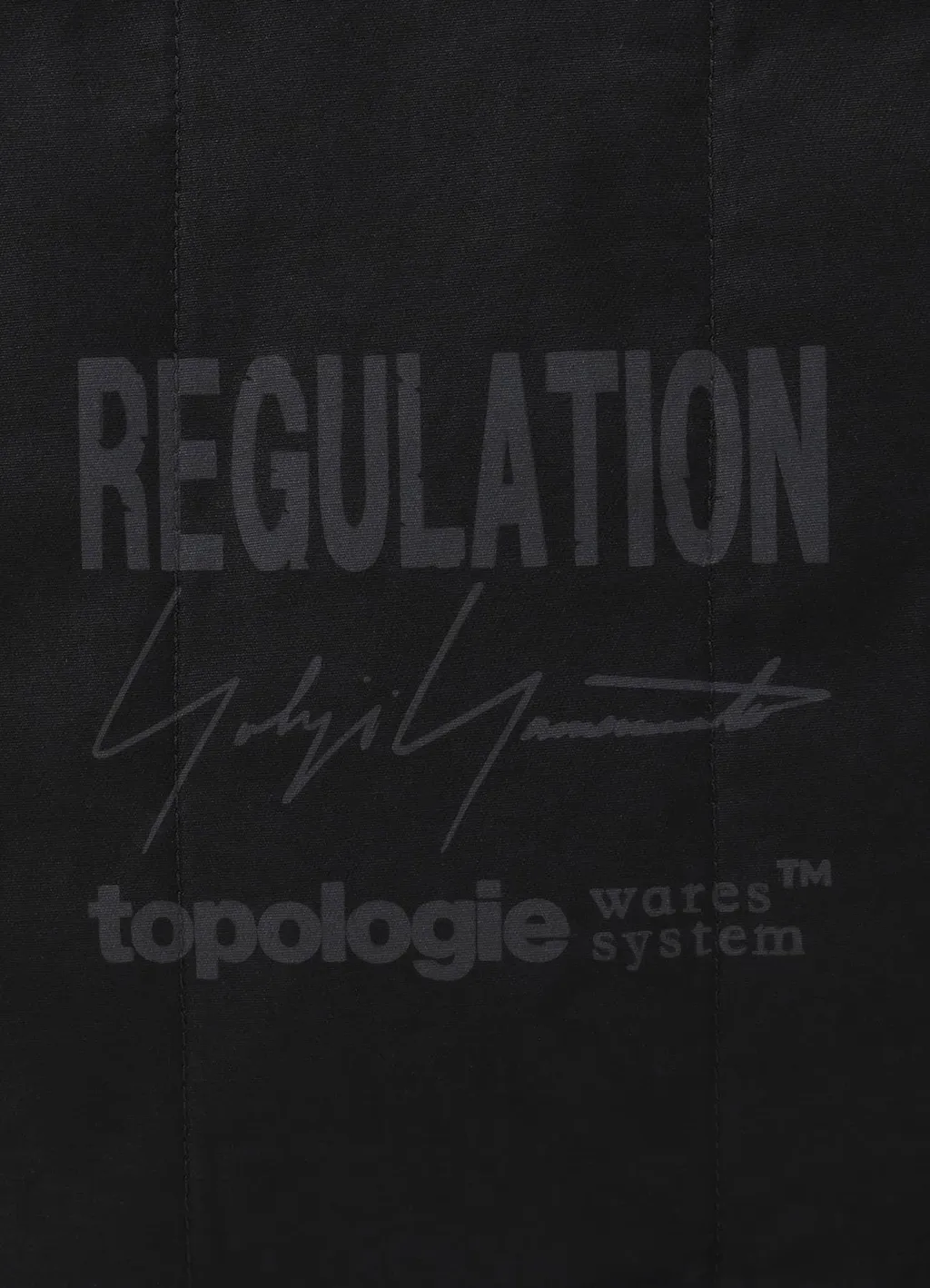 Regulation Yohji Yamamoto×Topologie Tech Sateen Yy Tote