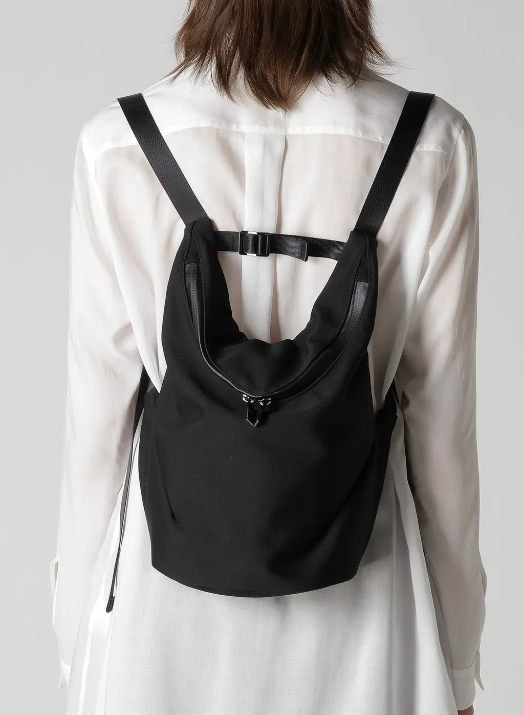 Wool Gabardine Tape Mini Bagpack