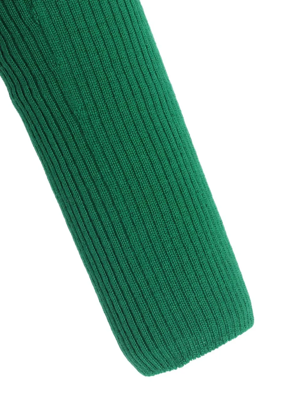 Rib Color Combi High Neck Zip Cd