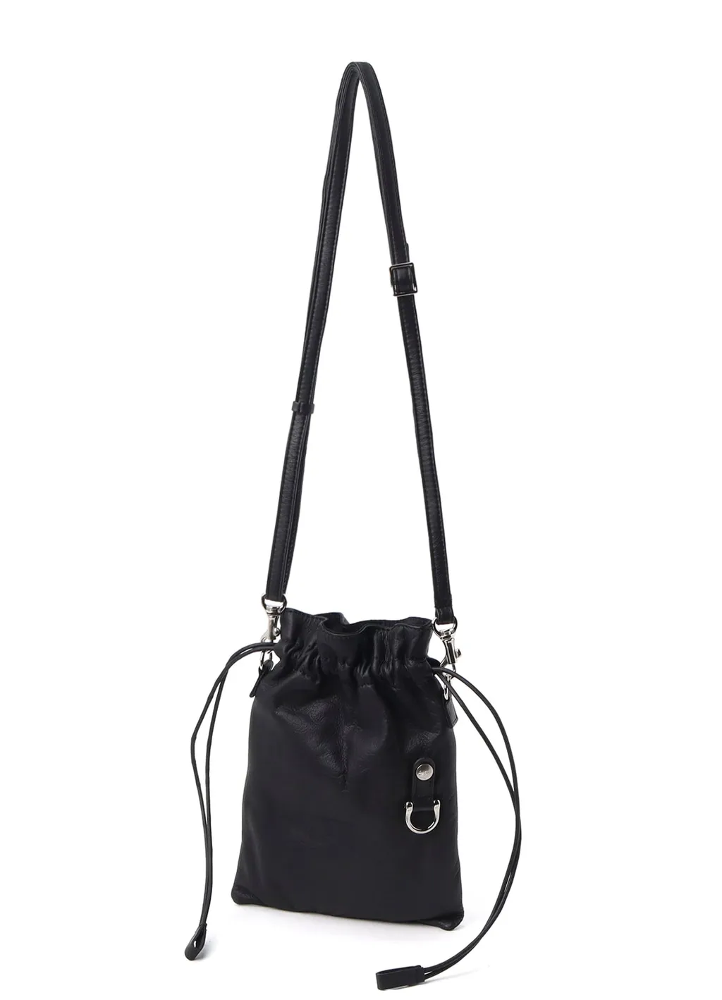 Garment Leather Drawstring Pouch S