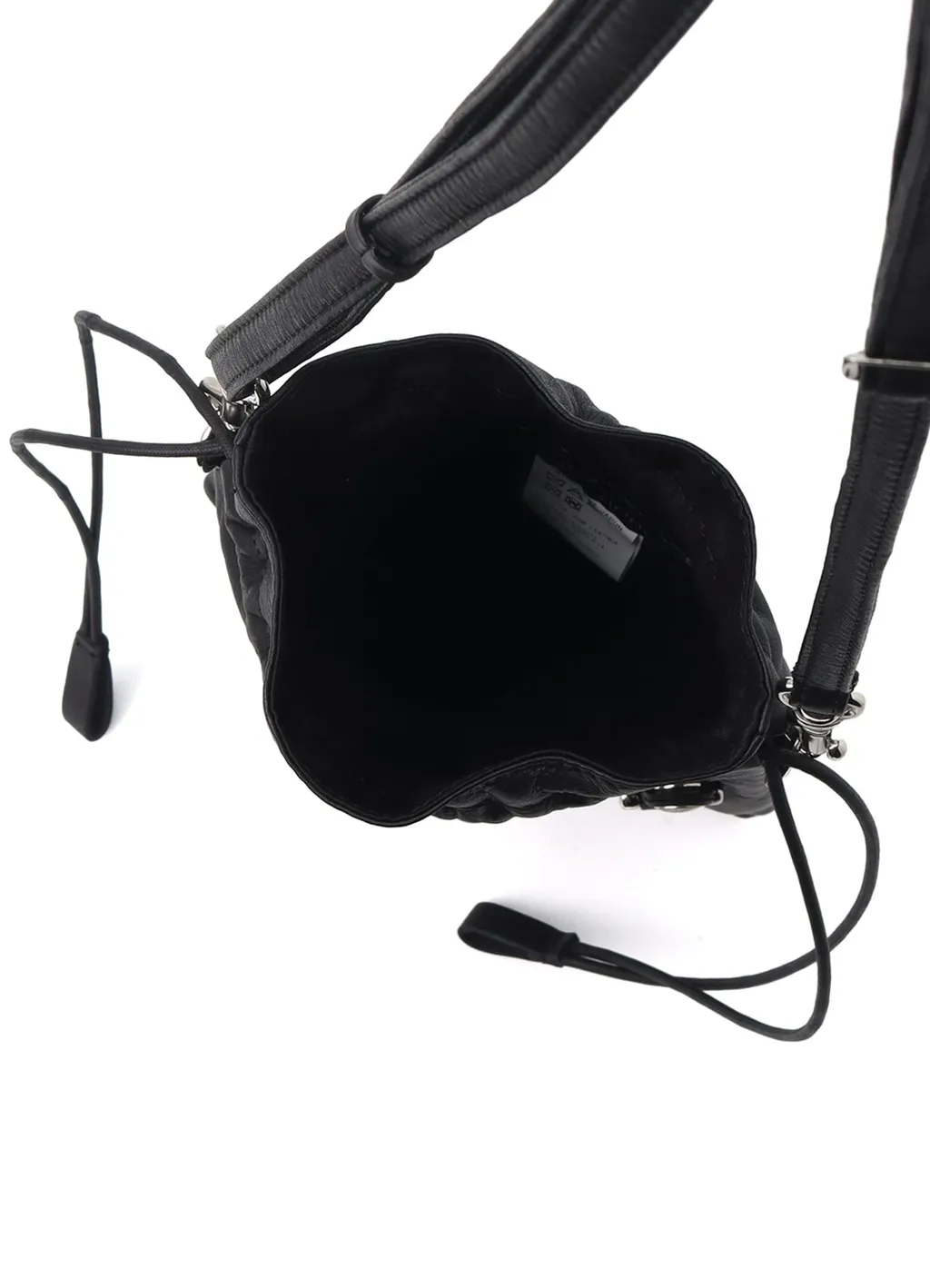 Garment Leather Drawstring Pouch S
