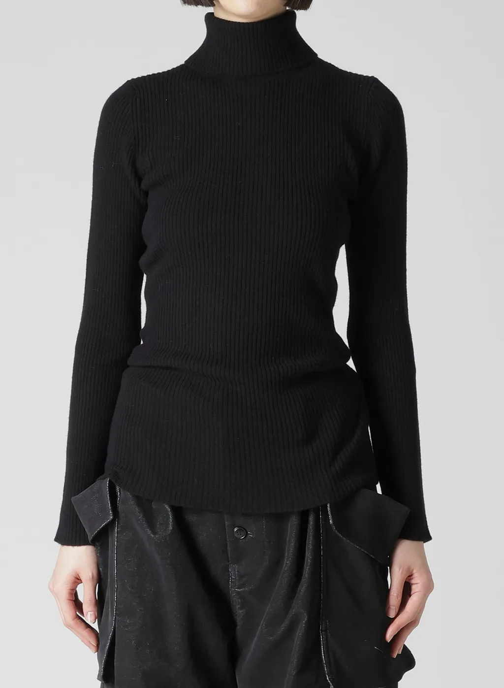 Quartz 2/26 Ribbed High Neck