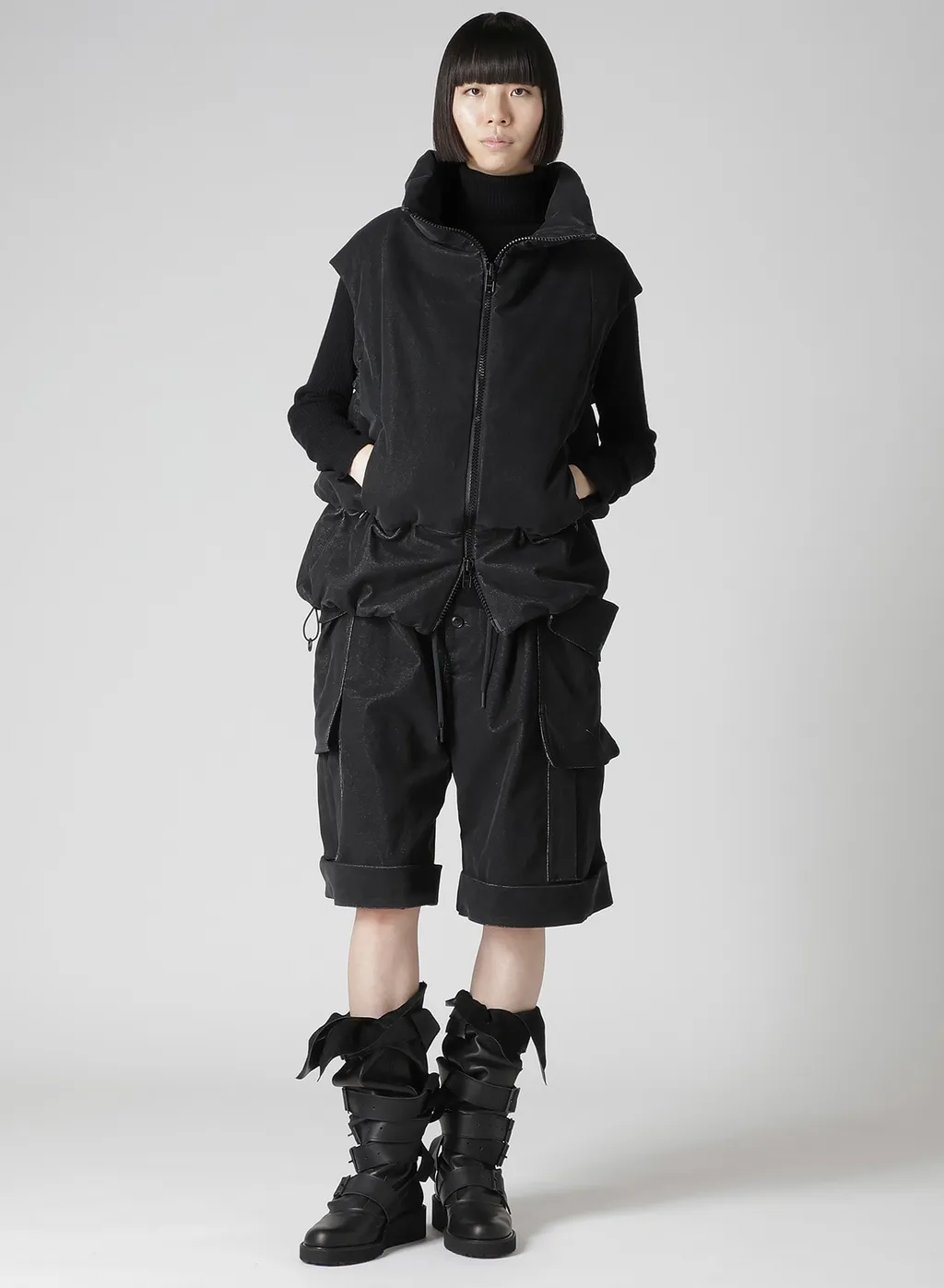 Quartz 2/26 Ribbed High Neck