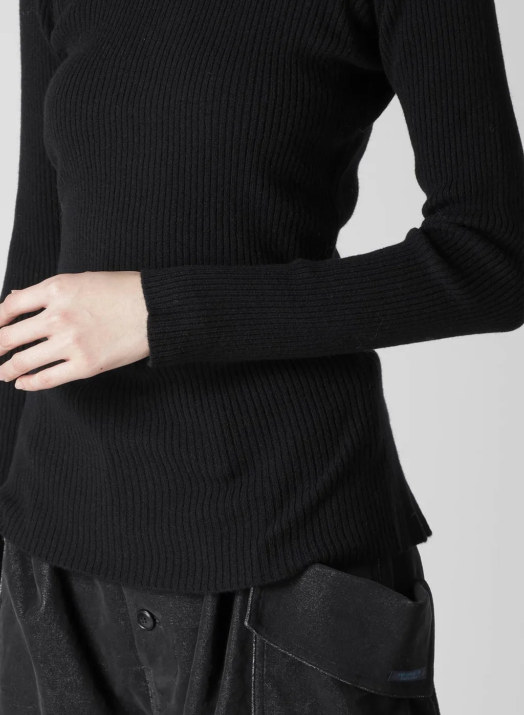 Quartz 2/26 Ribbed High Neck
