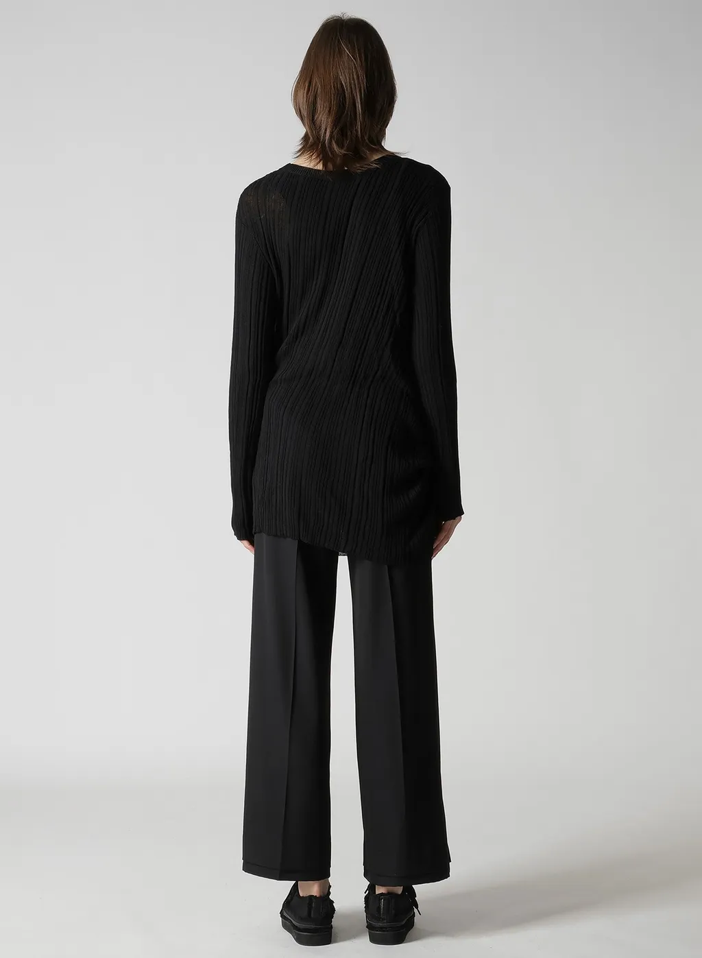 Random Rib Tuck Detail Po