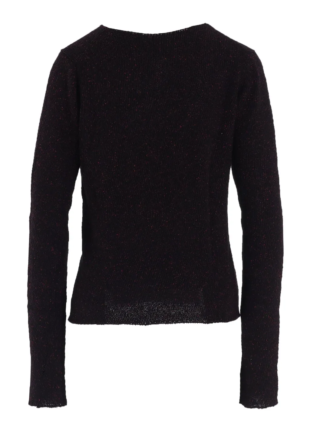 Plain Stitch Oblique Round Neck Po