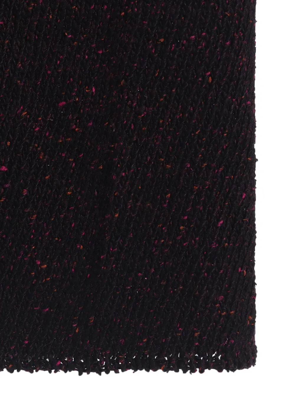 Plain Stitch Oblique Round Neck Po