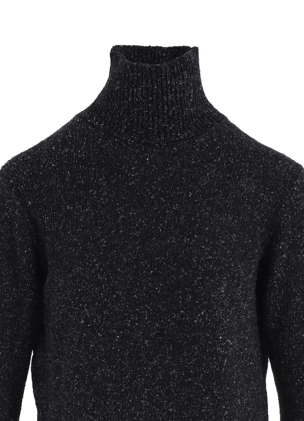 Plain Stitch Oblique High Neck Po