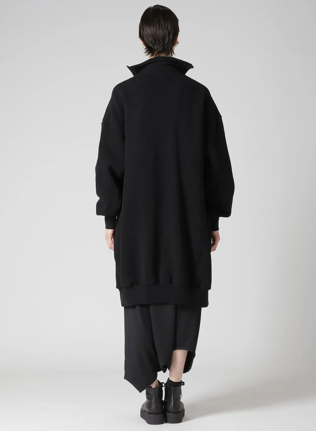 Liy/C Brushed French Terry Button D Cardigan