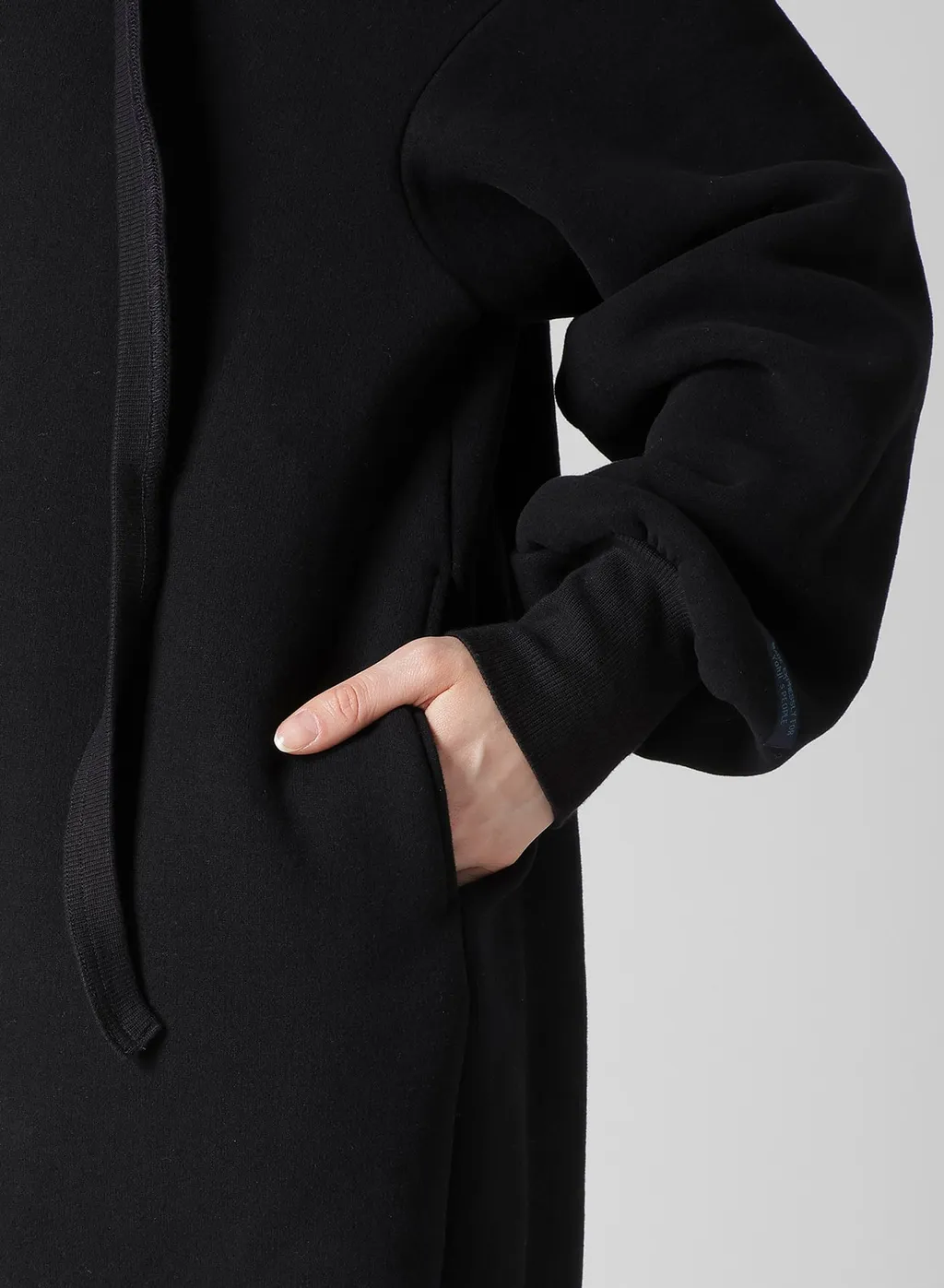 Liy/C Brushed French Terry Button D Cardigan