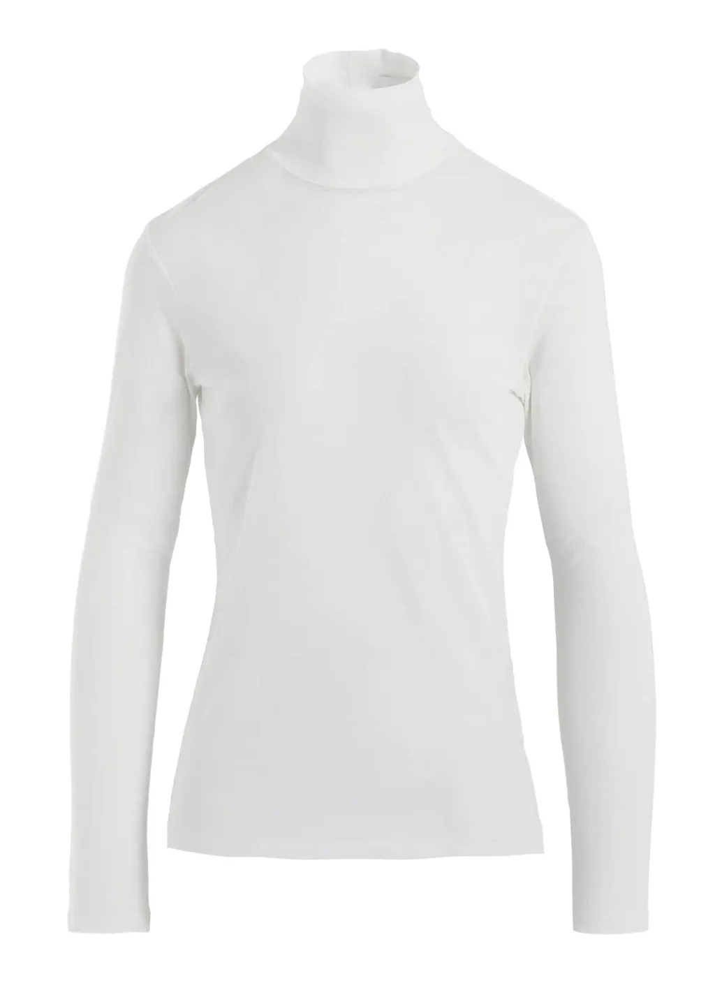 High Twisted Jersey Long Slv Turtle Neck Po