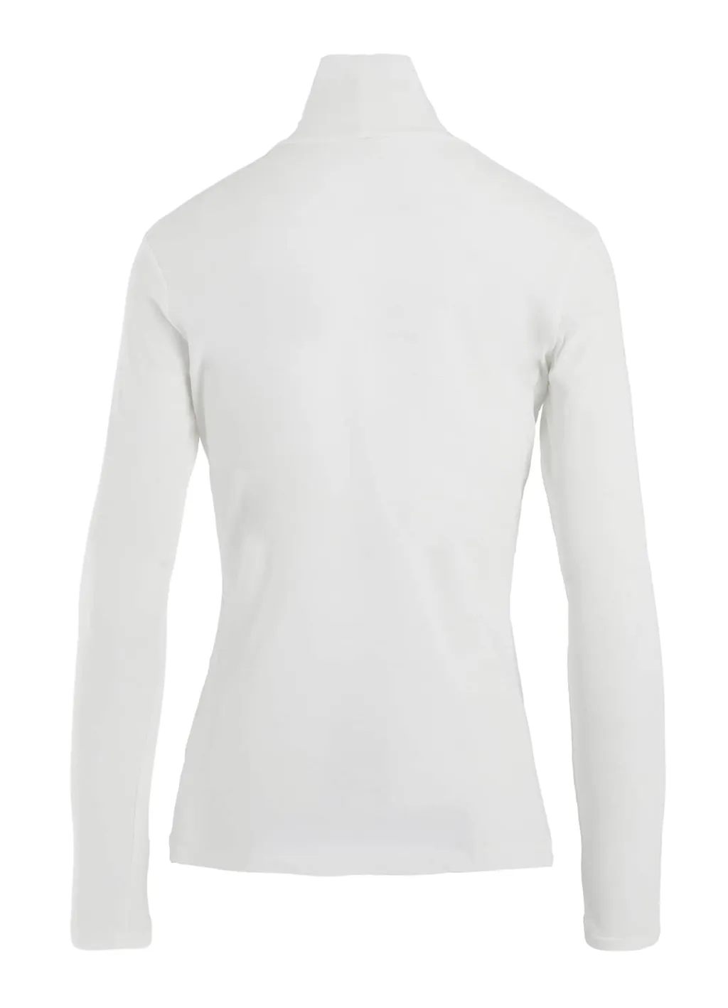 High Twisted Jersey Long Slv Turtle Neck Po