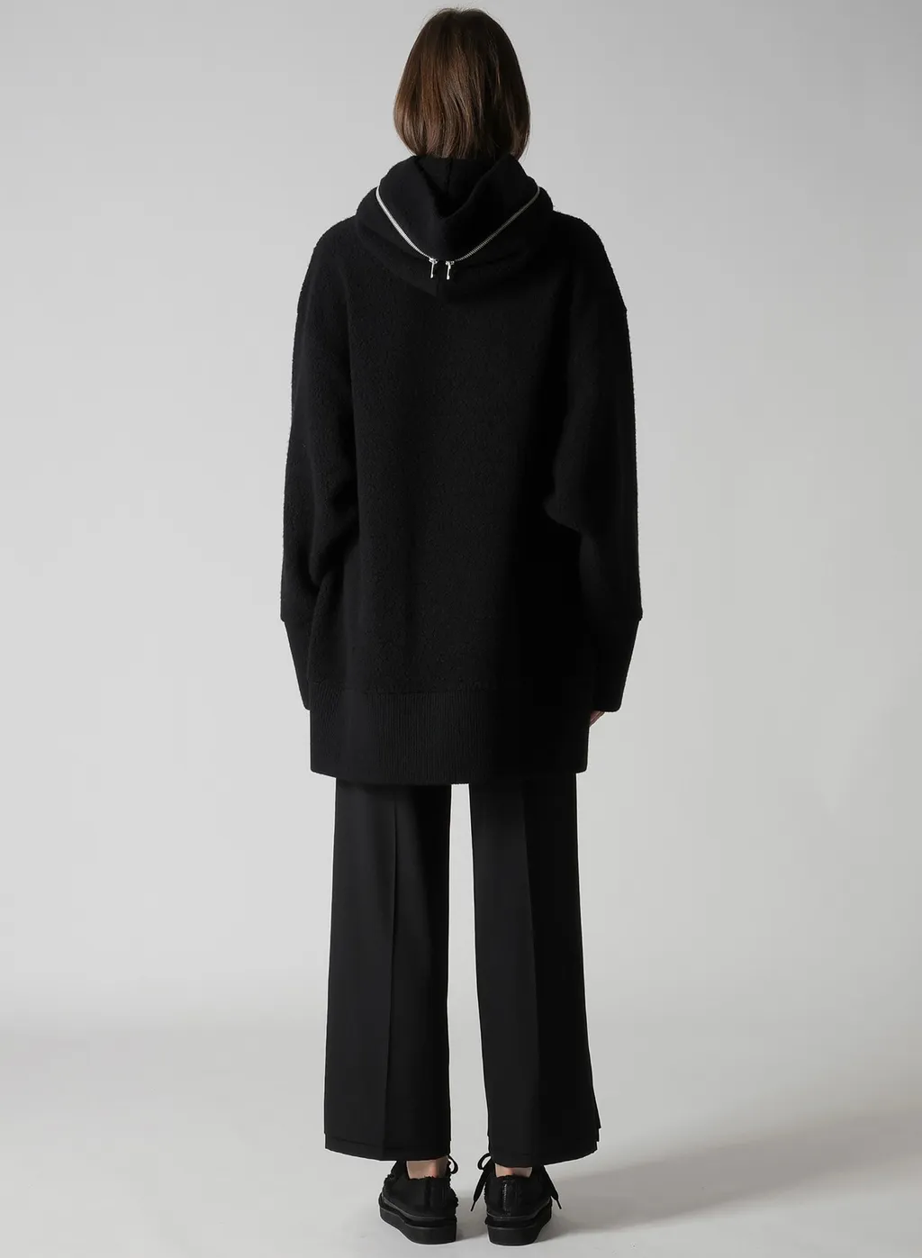 Sheep Pile Zip Hood Po