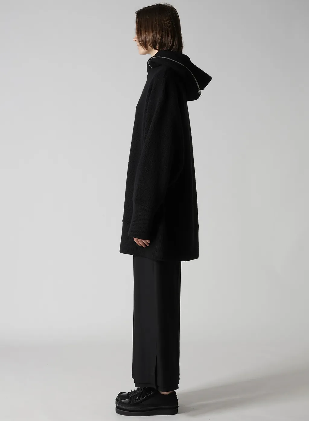 Sheep Pile Zip Hood Po
