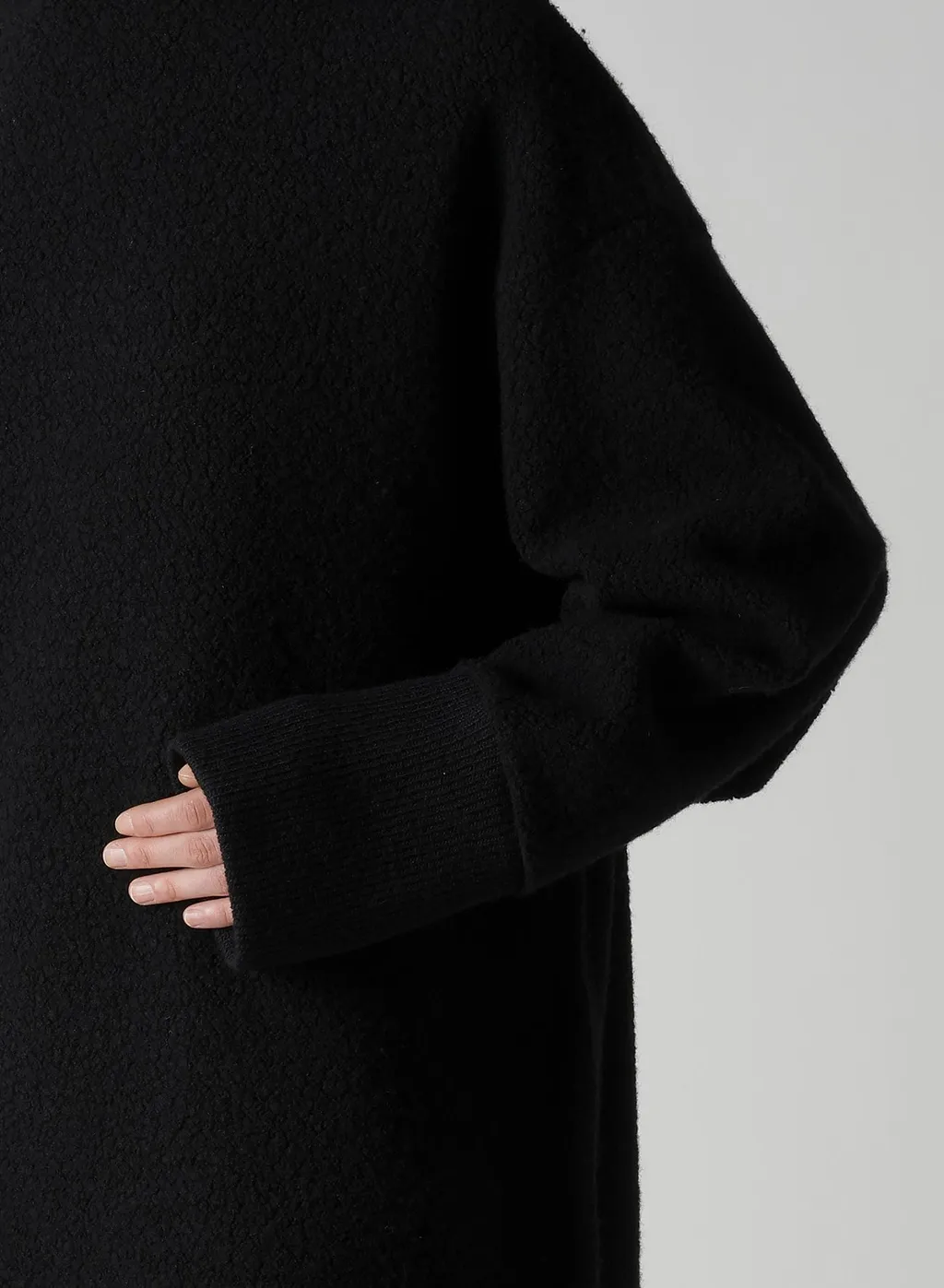Sheep Pile Zip Hood Po