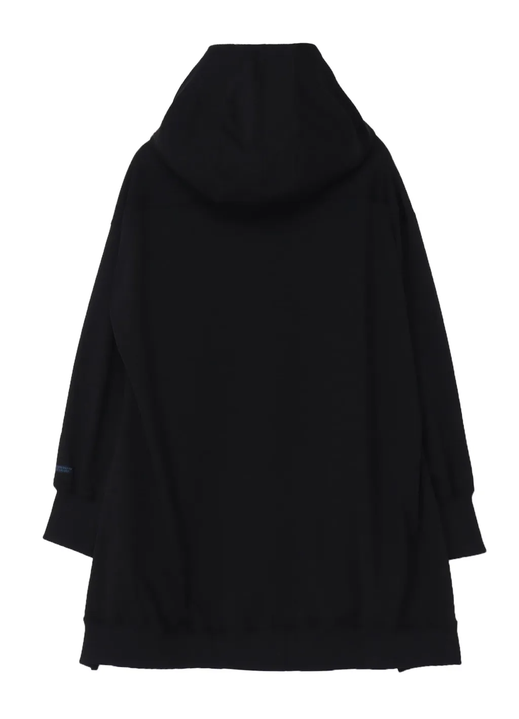 Pe Jersey Twill Unbalanced Hoodie B