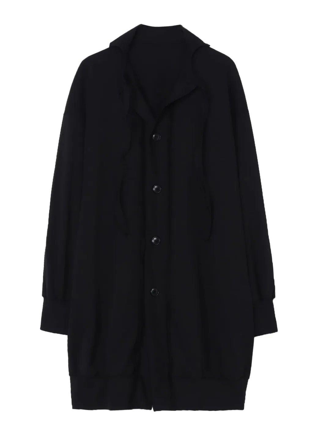 Pe Jersey Twill Button D Cardigan