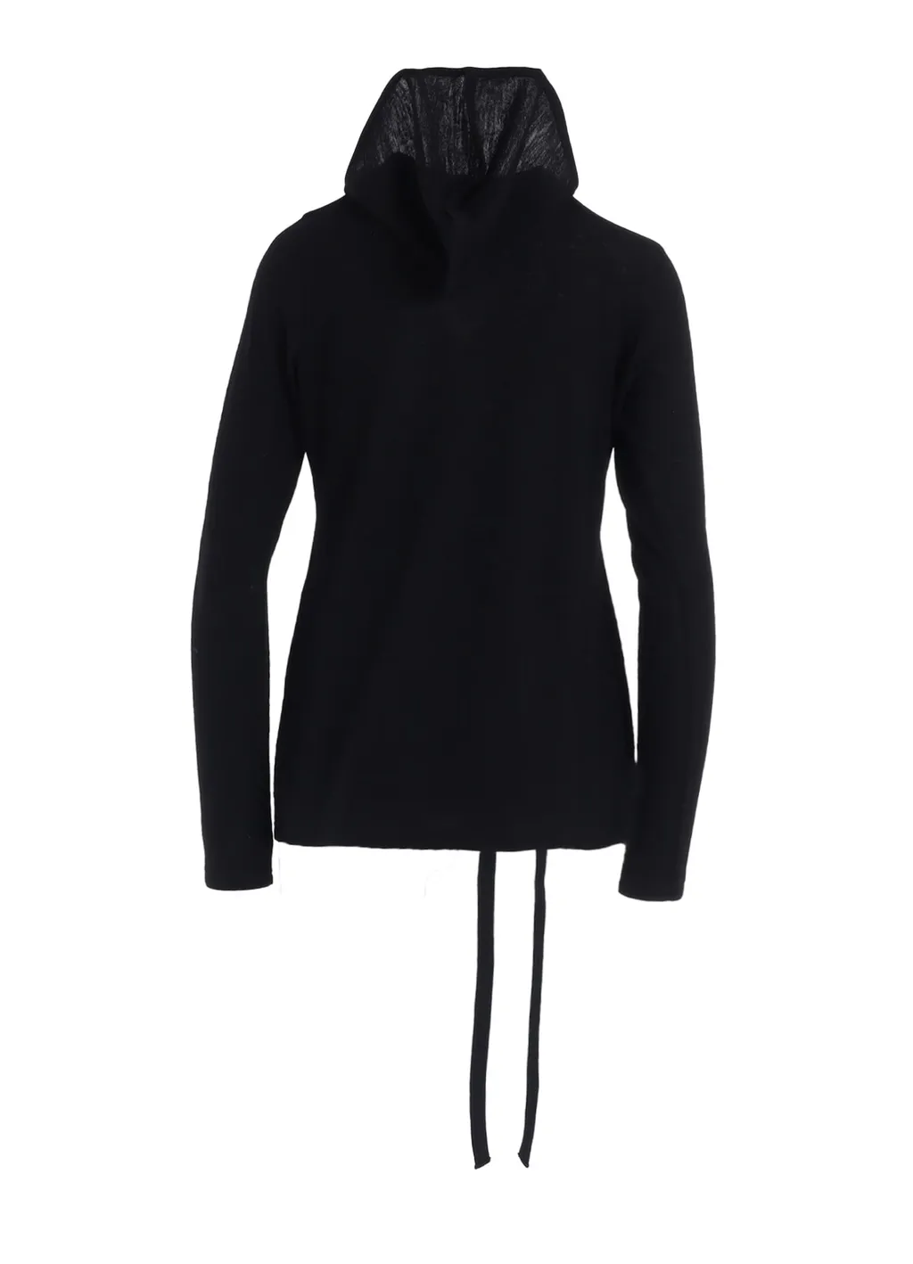 Wool Light Milling Single Strap Hoodie Po