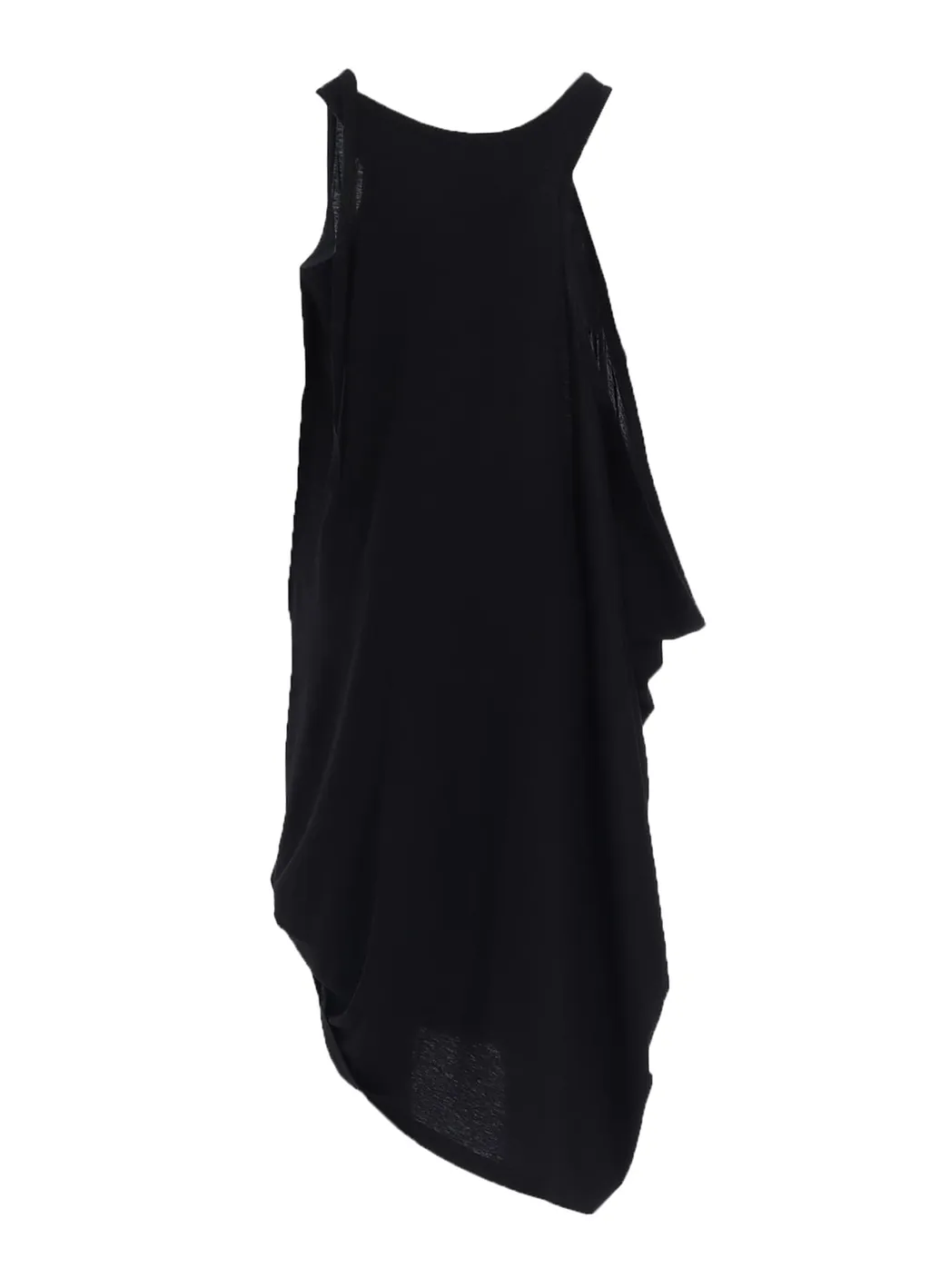 C Angora Cashmere Single Jersey Draped Dress