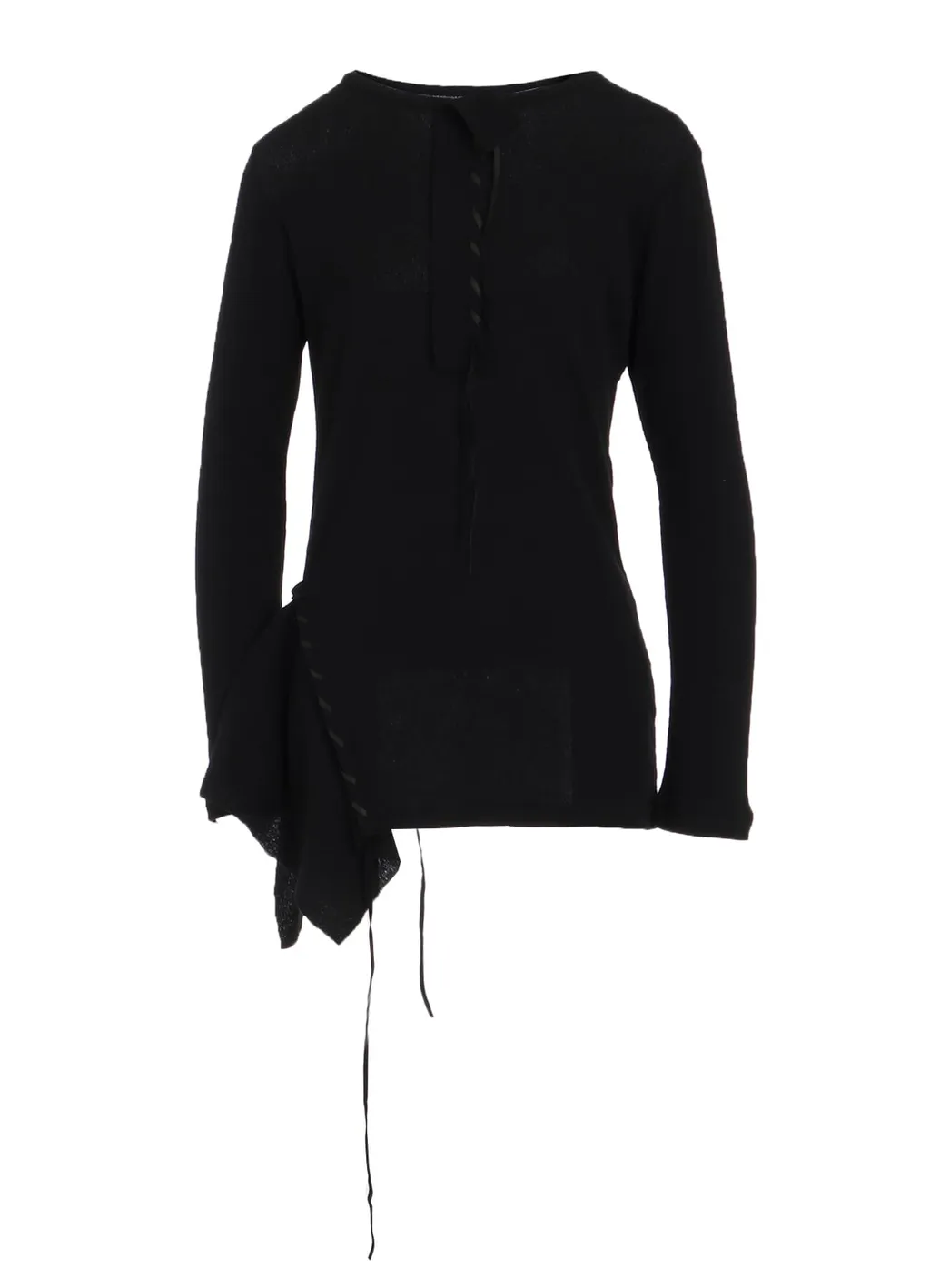 High Twisted Links String Round Neck Po