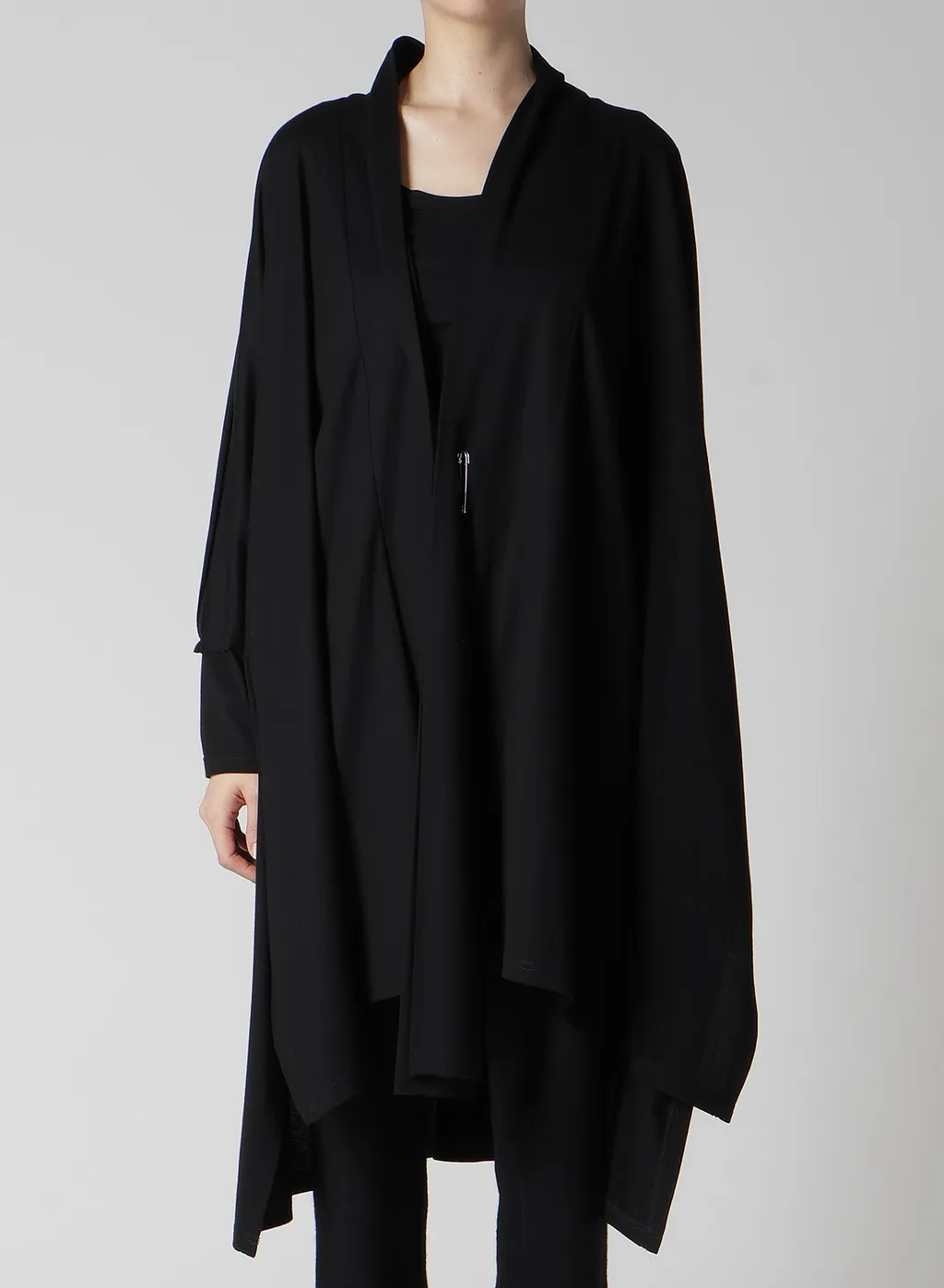 Cotton Single Jersey Long Cardigan