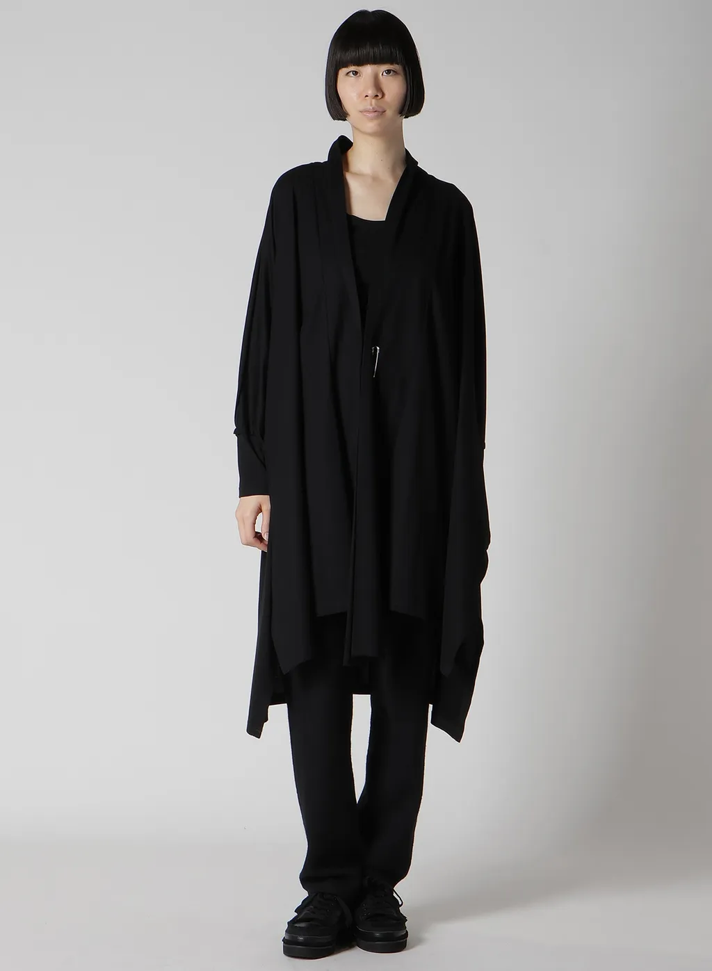 Cotton Single Jersey Long Cardigan