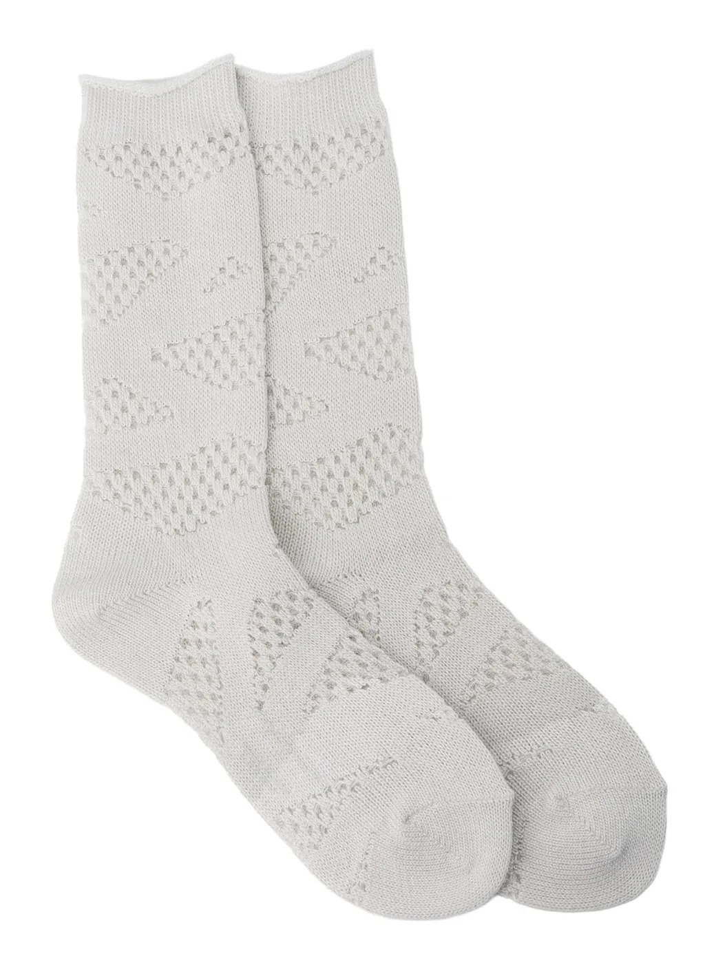 Rib W Monofilament Line Socks