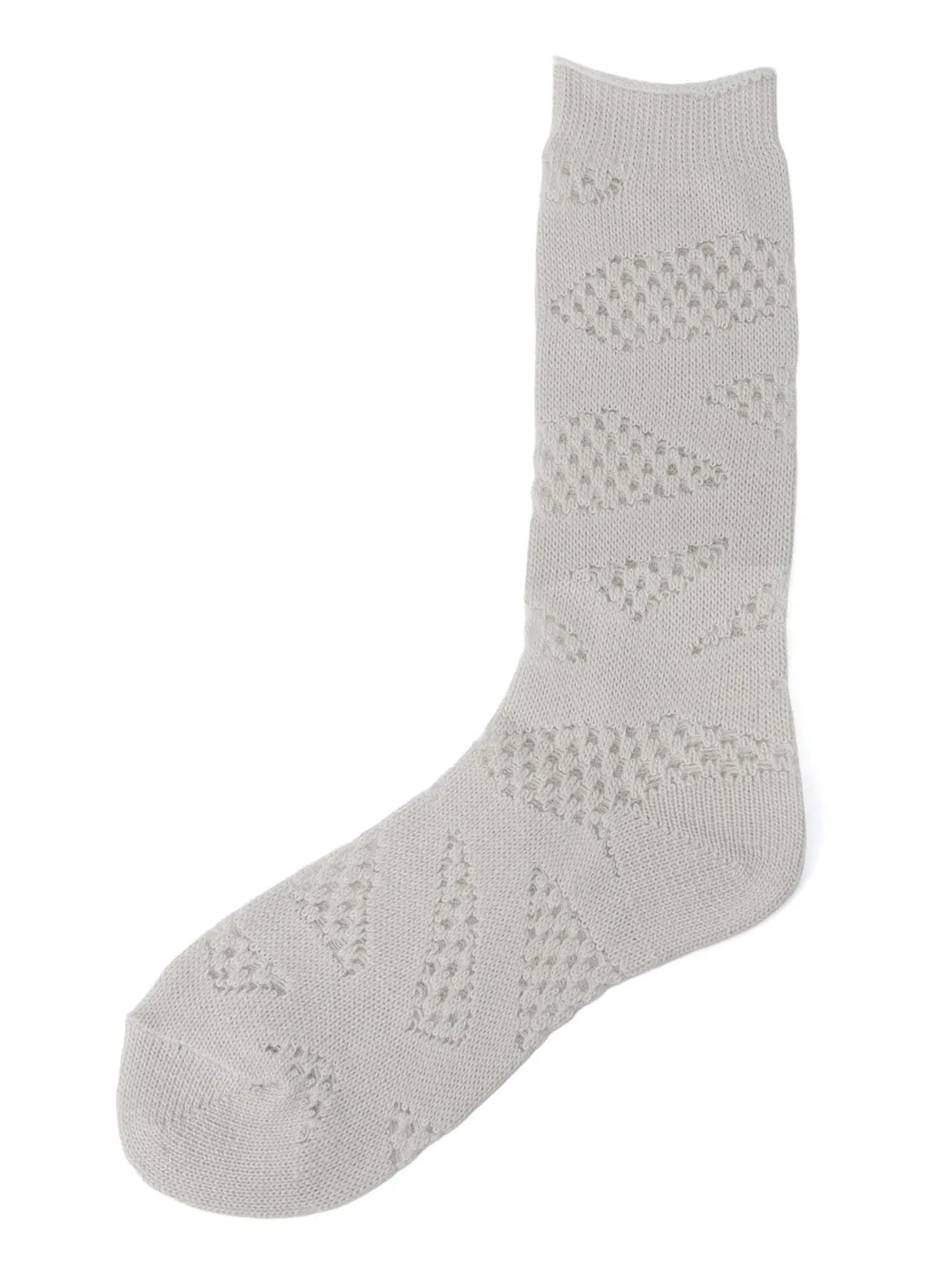 Rib W Monofilament Line Socks
