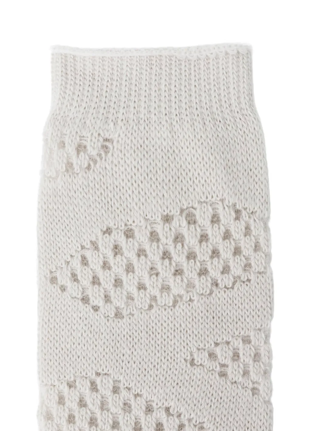 Rib W Monofilament Line Socks
